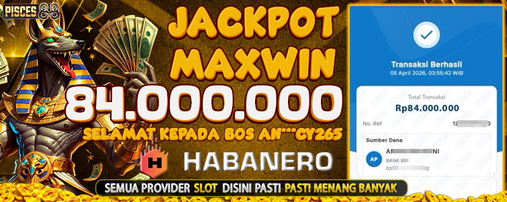 Bukti Jackpot Pisces88