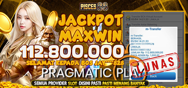 Bukti Jackpot Pisces88
