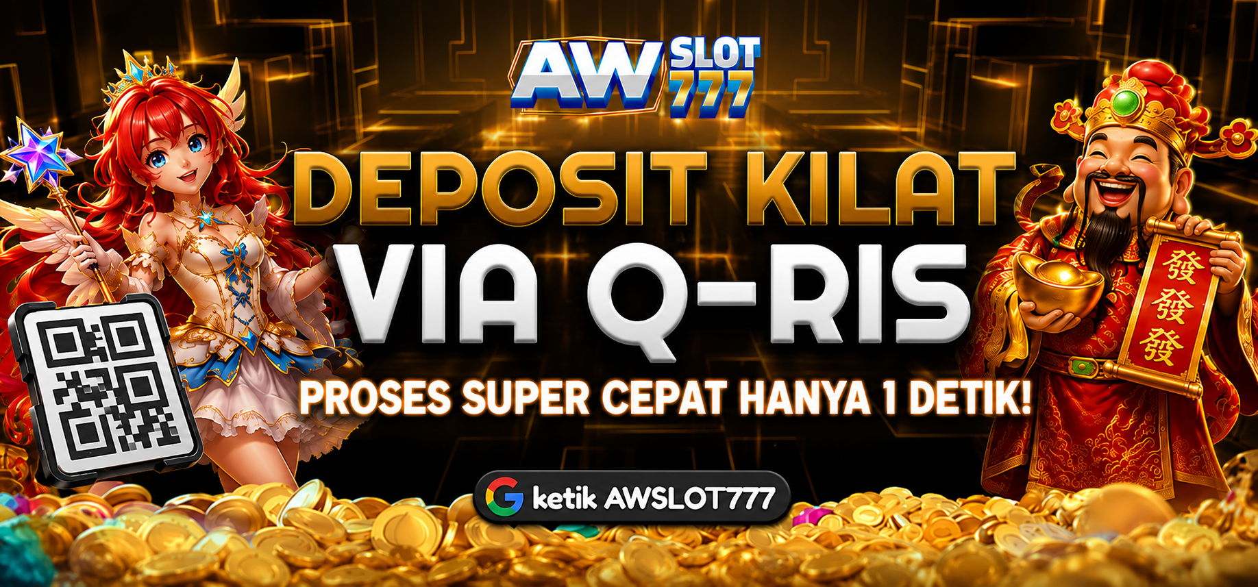 Deposit Kilat Via Qris