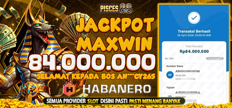 Bukti Jackpot Pisces88