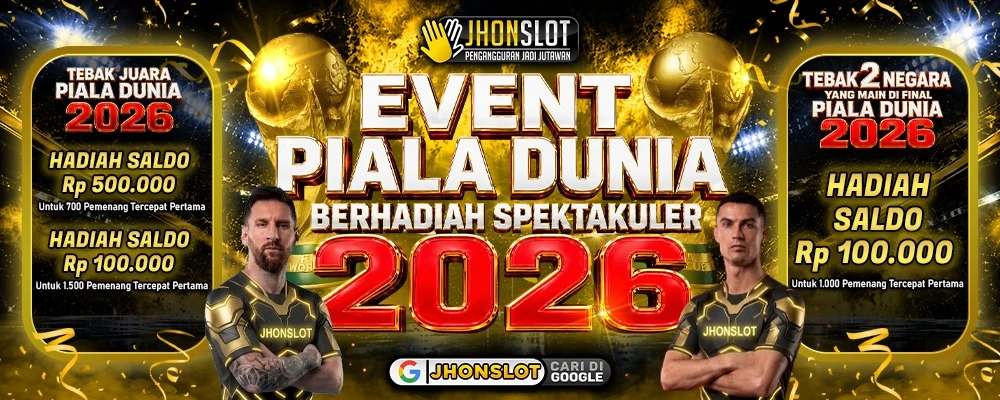 Kemeriahan Event Piala Dunia 2026 Jhonslot