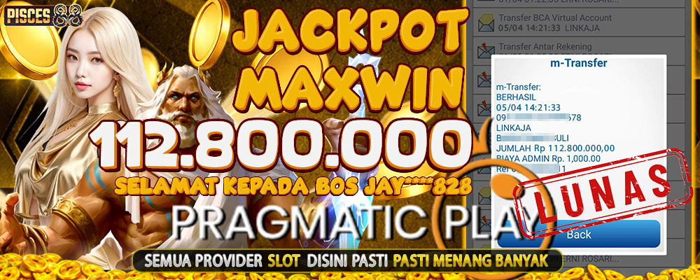 Bukti Jackpot Pisces88