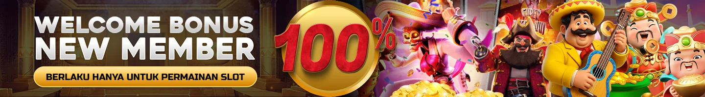 SPECIAL BONUS NEW MEMBER 100%