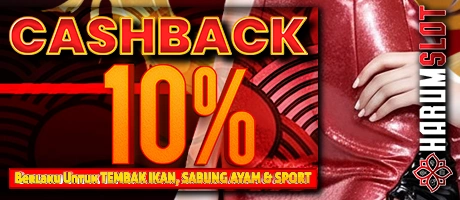BONUS CASHBACK TEMBAK IKAN 