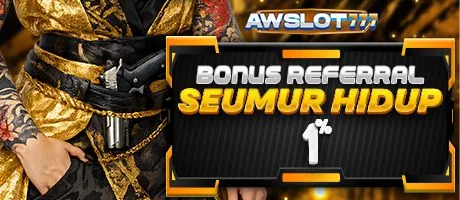 BONUS REFERRAL 1% - AWSLOT777