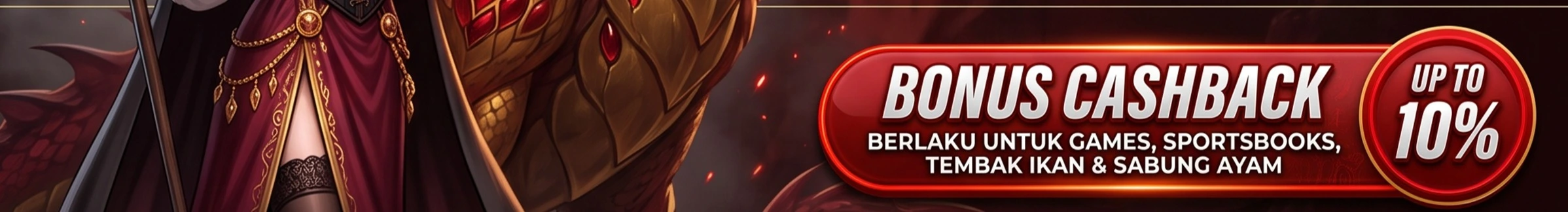 BONUS CASHBACK UP TO 10%