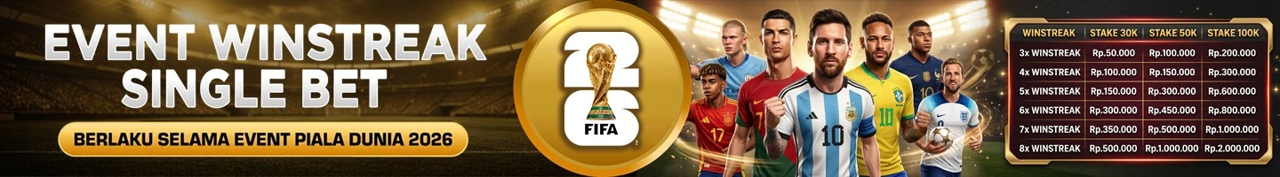 EVENT WINSTREAK SINGLE BET SLOTCC