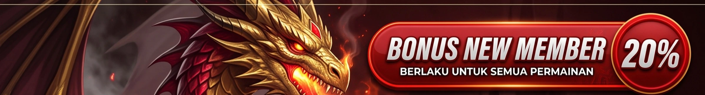 BONUS NEW MEMBER 20% NAMA138
