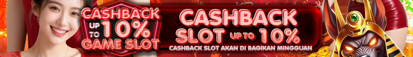 BONUS CASHBACK SLOT GAMES UP TO 10% - PRESIDENCC